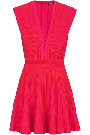 Balmain Minikleid mit paspelierten Nähten