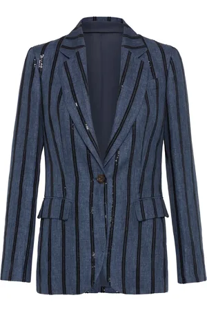 Brunello Cucinelli Blazer mit Pailletten