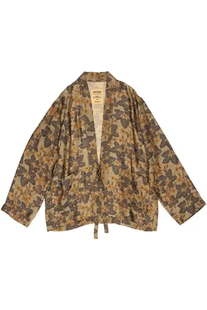 UMA WANG Jacke mit Blumen-Print