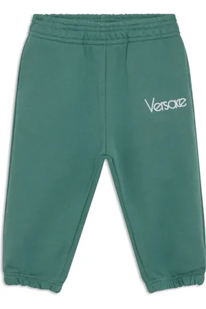 VERSACE Jogginghose mit Logo-Stickerei