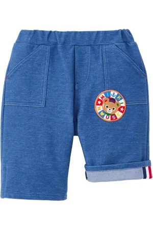 Miki House Shorts mit Bären-Patch