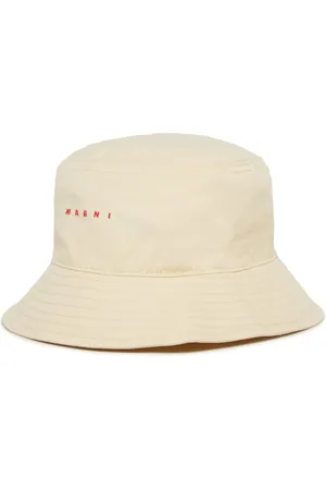 Marni Fischerhut mit Logo-Stickerei