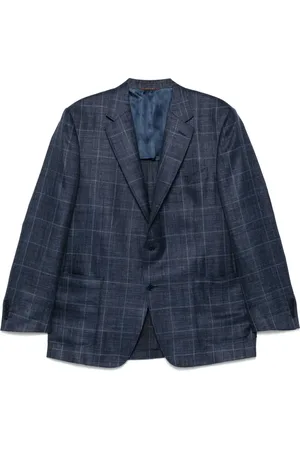 CANALI Sakko mit Gittermuster