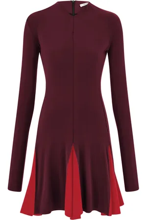Salvatore Ferragamo Skaterkleid in Colour-Block-Optik