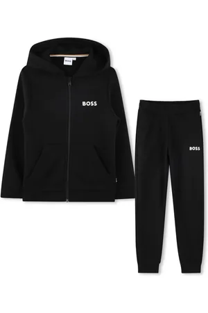 HUGO BOSS Dreiteiliger Jogginganzug mit Logo-Print