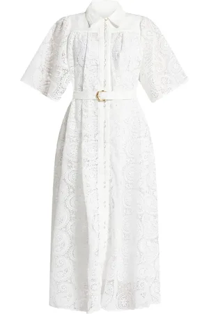 AJE Midikleid mit Spitzendetail