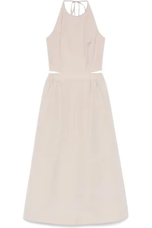 PESERICO SIGN Maxikleid aus Popeline