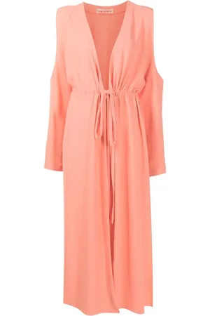 Olympiah Schulterfreies Jussi Midikleid