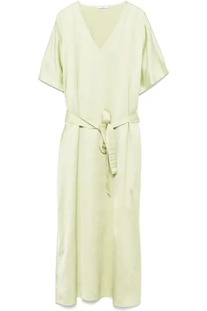 PESERICO SIGN Midikleid aus Satin