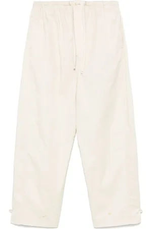 LEMAIRE Gerade Hose mit Kordelzug