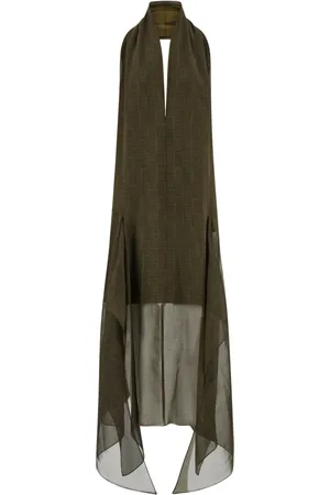 Salvatore Ferragamo Kleid aus Georgette-Krepp