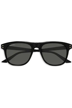 Gucci Sonnenbrille mit eckigem Gestell