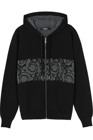 VERSACE Kapuzenjacke aus Barocco-Jacquard