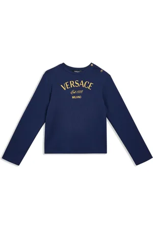 VERSACE Sweatshirt mit Logo-Stickerei