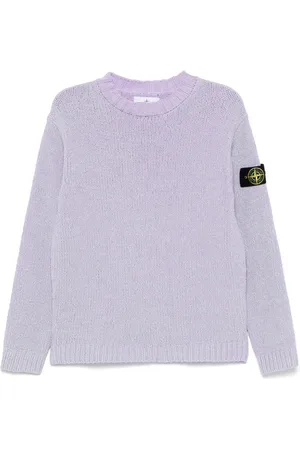 Stone Island Pullover mit gemaltem Effekt