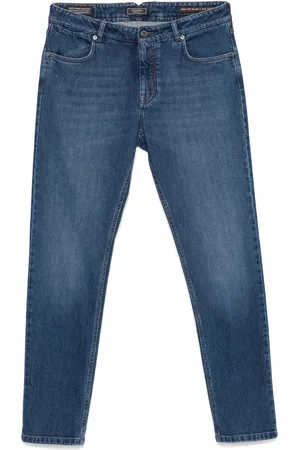 PESERICO SIGN Jeans mit Logo-Patch