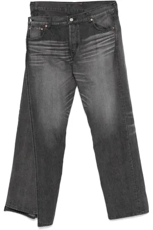 JUNYA WATANABE Jeans mit doppeltem Bund