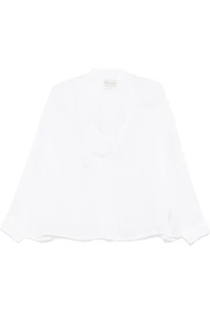 FORTE FORTE Bluse mit überkreuzten Details