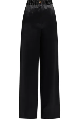VERSACE Seidenhose mit weitem Bein