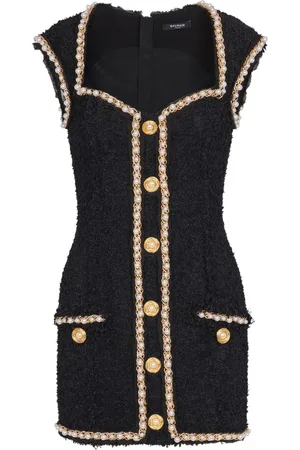 Balmain Kleid mit Perlen