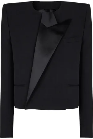 Balmain Asymmetrische Spencer Jacke