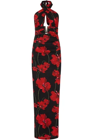Rebecca Vallance Poppy Fields Maxikleid