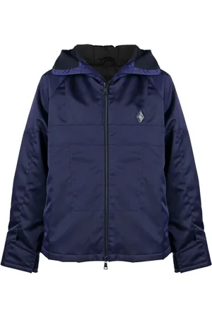 A-cold-wall* Overdy Kapuzenjacke mit Logo-Schild