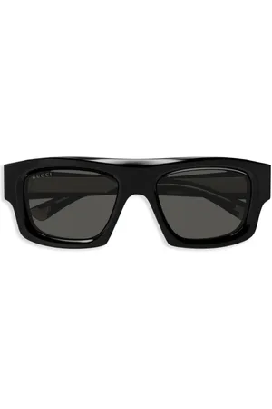 Gucci Sonnenbrille mit eckigem Gestell