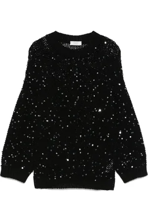 PESERICO SIGN Pullover mit Pailletten