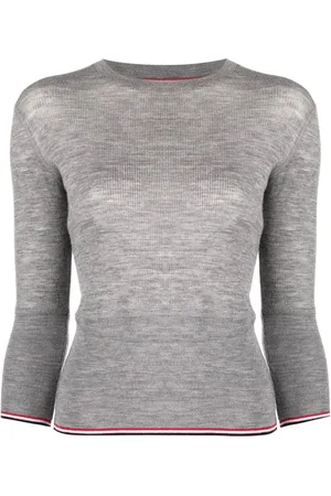 Thom Browne Gestrickter Pullover mit Streifen