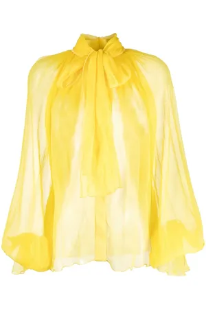 Atu Body Couture Schluppenbluse aus Seide