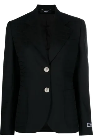 VERSACE Blazer mit Kroko-Jacquardmuster