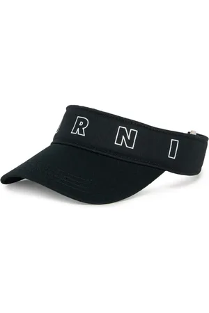 Marni Sonnenblende mit Logo-Print