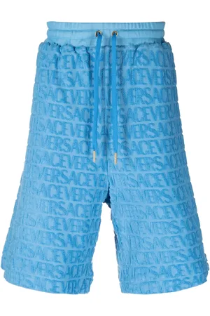 VERSACE Allover towel shorts