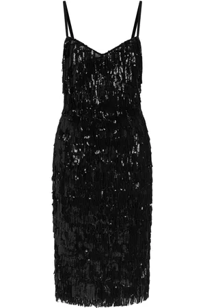 Dolce & Gabbana Midikleid mit Pailletten