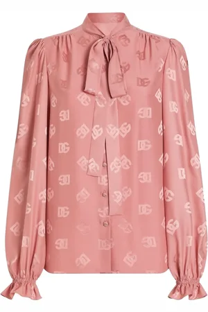 Dolce & Gabbana Bluse mit Logo-Print