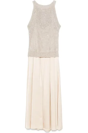 PESERICO SIGN Maxikleid mit Pailletten