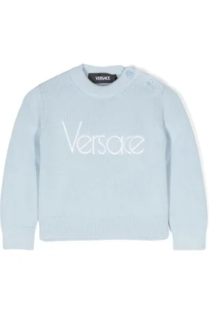 VERSACE Pullover mit Logo-Stickerei