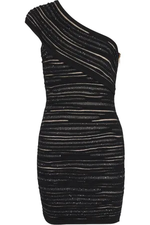 Balmain Kleid mit Glitter-Detail