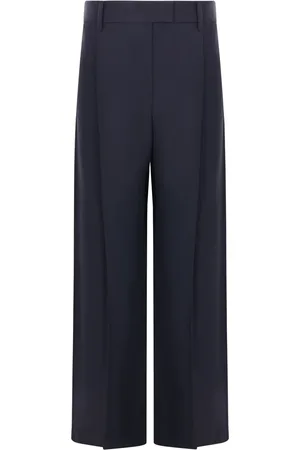 Brunello Cucinelli Twill-Hose mit Bundfalten