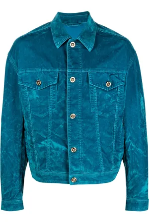 VERSACE Samtjacke mit Medusa