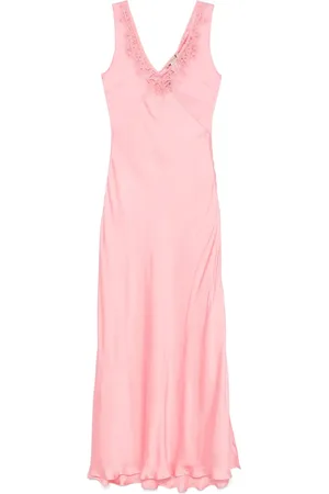 Twin-Set Maxikleid aus Satin