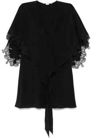 Stella McCartney Bluse mit Spitzendetail