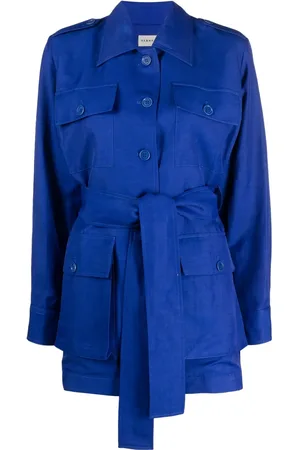P.A.R.O.S.H. Hemdjacke mit Gürtel