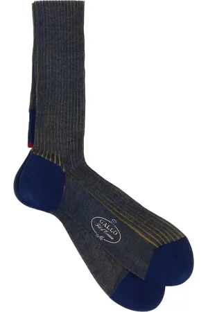 Gallo Zweifarbige Socken mit Logo