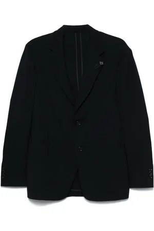 LARDINI Sakko mit Fischgrätenmuster