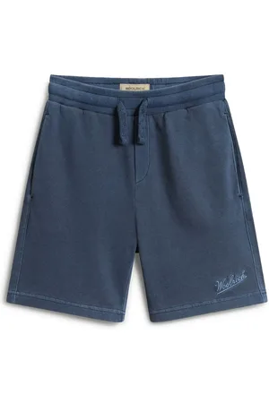 Woolrich Joggingshorts mit Logo-Stickerei