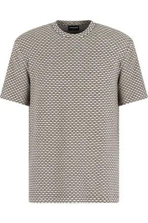 Giorgio Armani T-Shirt mit Jacquardmuster
