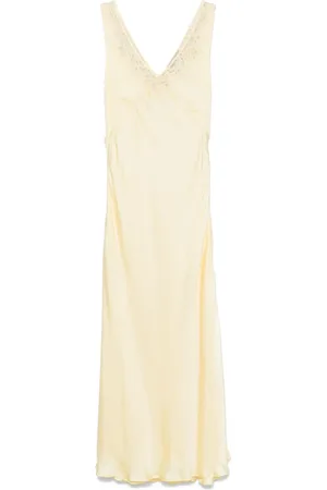 Twin-Set Maxikleid aus Satin
