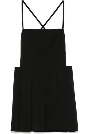 Low Classic Plissiertes Minikleid